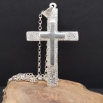 Large Silver Cross