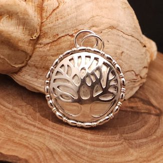 silver tree of life pendant